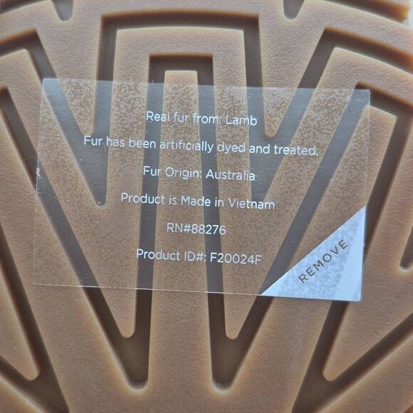 UGG Tan Ankle Boots with Platform Sole - Picture 8 of 8